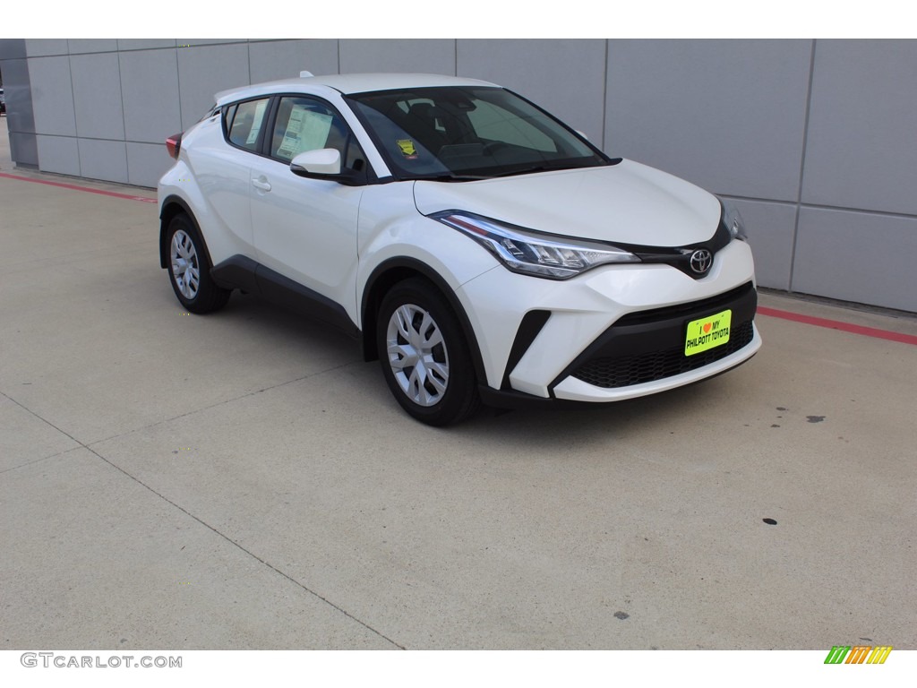 Blizzard White Pearl 2021 Toyota C-HR LE Exterior Photo #140316982