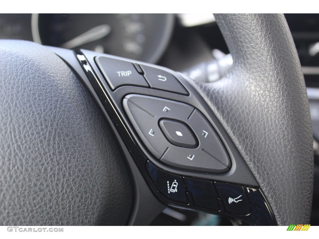 2021 Toyota C-HR LE Black Steering Wheel Photo #140317114