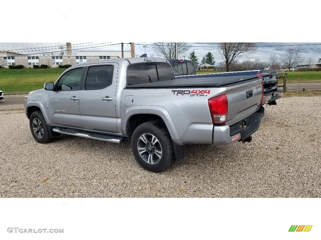 2017 Tacoma TRD Sport Double Cab 4x4 - Silver Sky Metallic / TRD Graphite photo #3