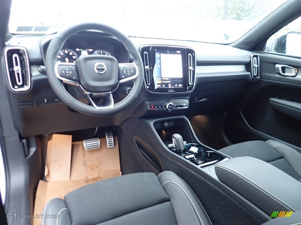 Charcoal Interior 2021 Volvo XC40 T5 R-Design AWD Photo #140318428