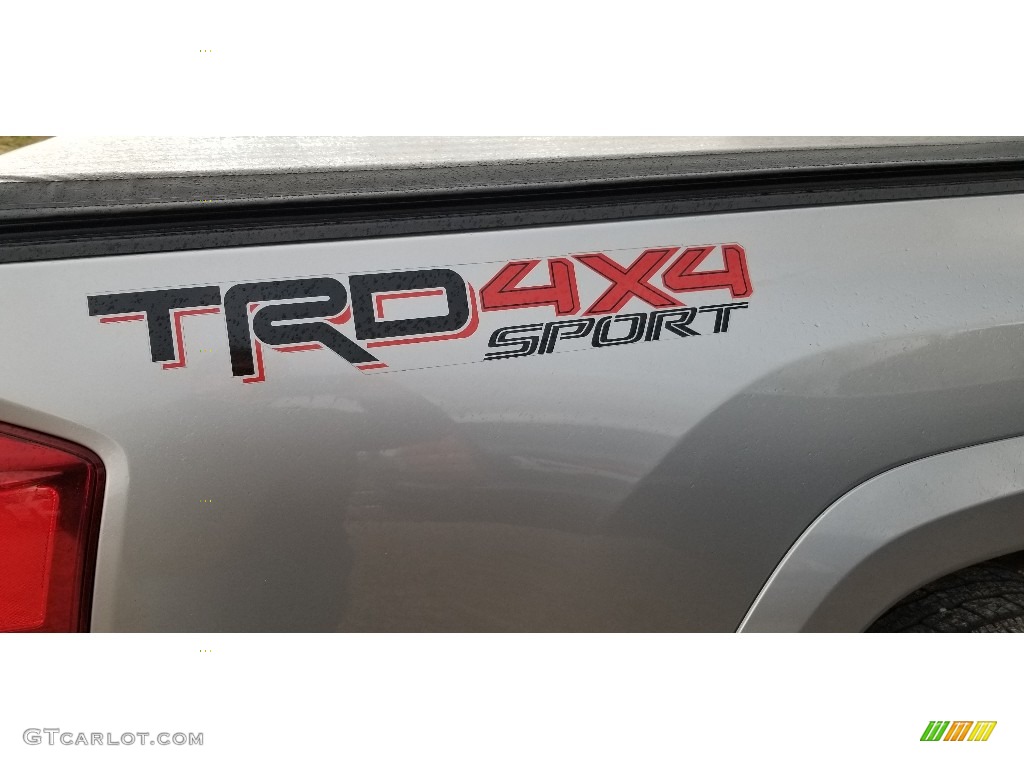 2017 Tacoma TRD Sport Double Cab 4x4 - Silver Sky Metallic / TRD Graphite photo #16