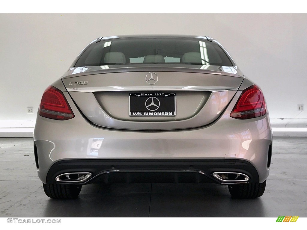 2020 C 300 Sedan - Mojave Silver Metallic / Silk Beige/Black photo #3