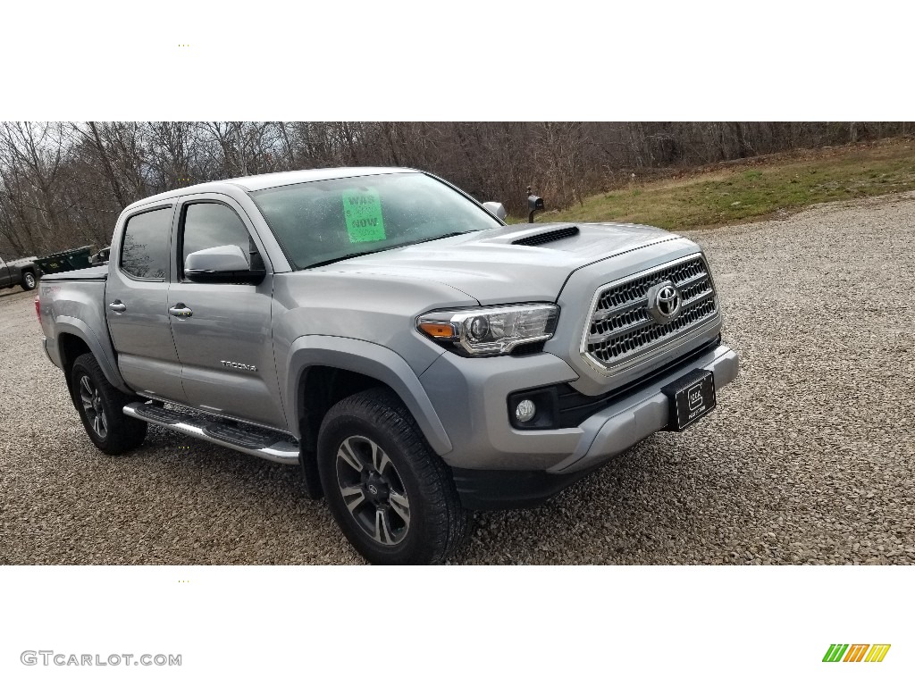 2017 Tacoma TRD Sport Double Cab 4x4 - Silver Sky Metallic / TRD Graphite photo #20