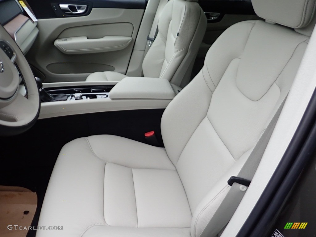 2021 XC60 T5 AWD Momentum - Pine Grey Metallic / Blonde/Charcoal photo #7