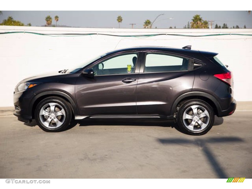 2018 HR-V LX - Mulberry Metallic / Black photo #10