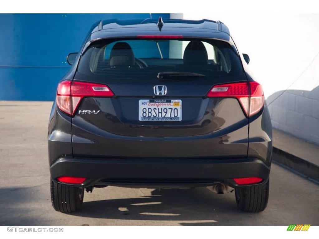 2018 HR-V LX - Mulberry Metallic / Black photo #11