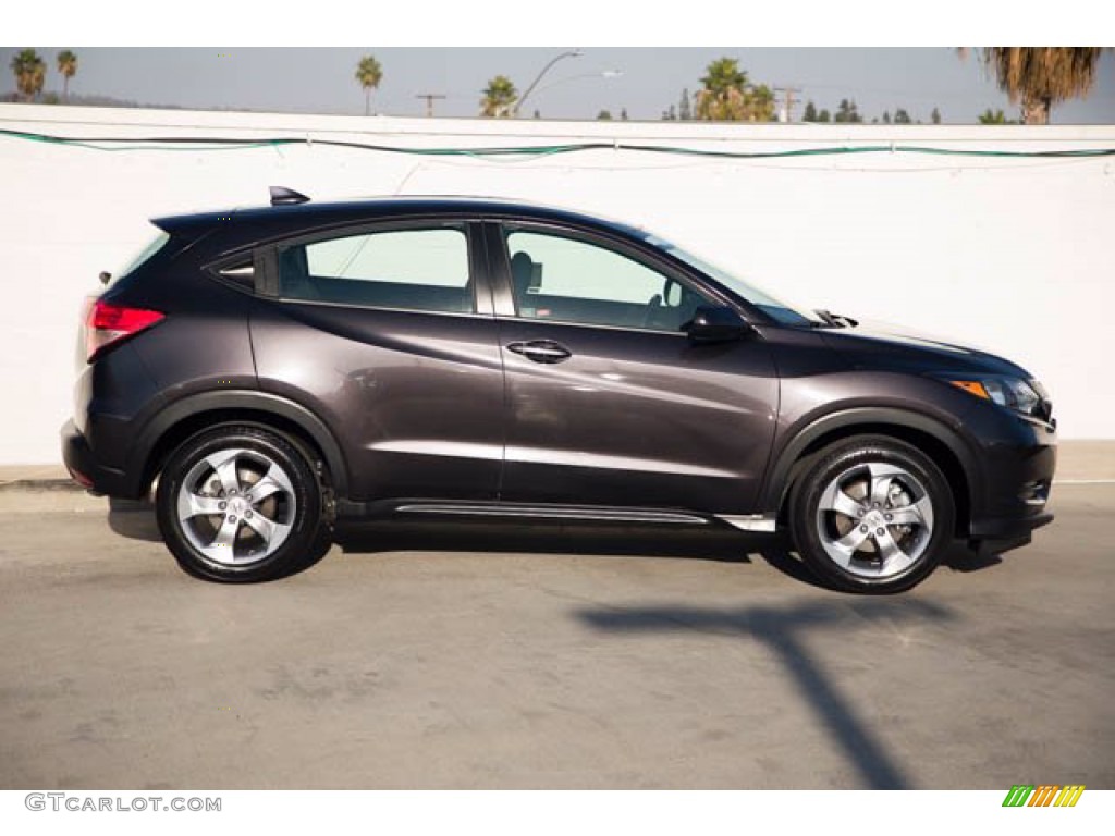 2018 HR-V LX - Mulberry Metallic / Black photo #14