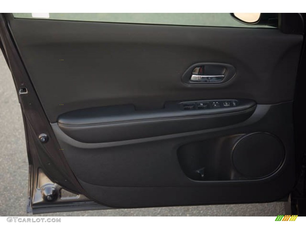 2018 HR-V LX - Mulberry Metallic / Black photo #27