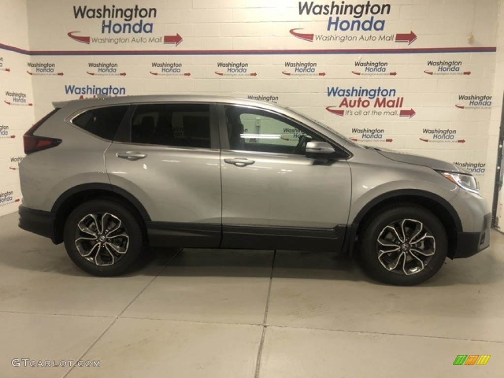 2021 CR-V EX AWD - Lunar Silver Metallic / Gray photo #1