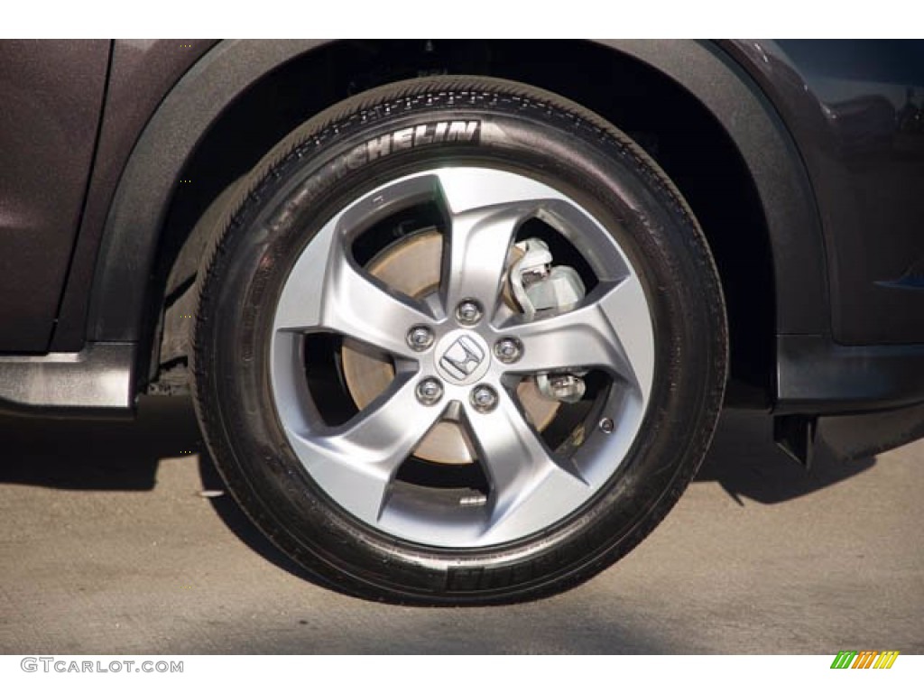 2018 HR-V LX - Mulberry Metallic / Black photo #34