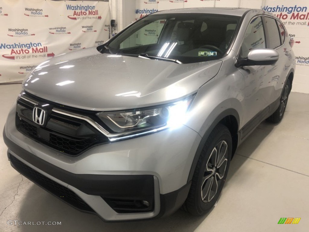 2021 CR-V EX AWD - Lunar Silver Metallic / Gray photo #4