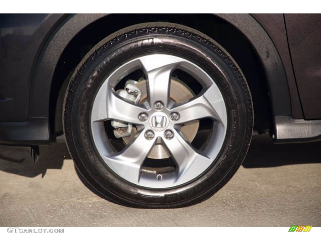 2018 HR-V LX - Mulberry Metallic / Black photo #36
