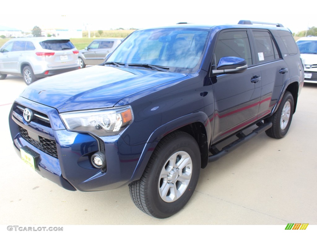 2021 4Runner SR5 Premium - Nautical Blue Metallic / Black/Graphite photo #4
