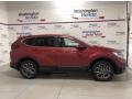 Radiant Red Metallic 2021 Honda CR-V EX-L AWD Hybrid