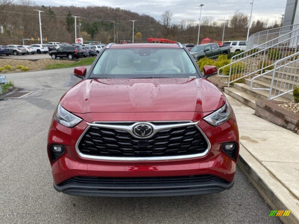 2021 Highlander Limited AWD - Ruby Flare Pearl / Harvest Beige photo #12