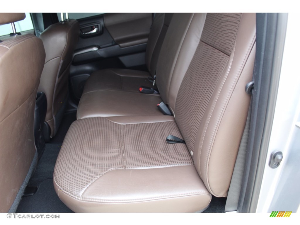 2017 Toyota Tacoma Limited Double Cab 4x4 Rear Seat Photo #140321258