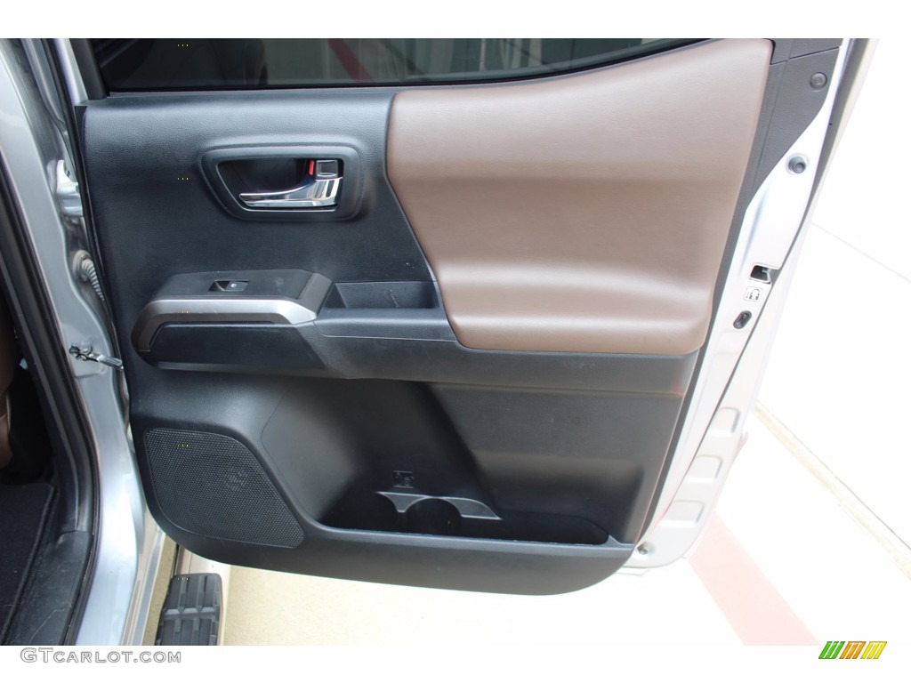 2017 Toyota Tacoma Limited Double Cab 4x4 Limited Hickory Door Panel Photo #140321331