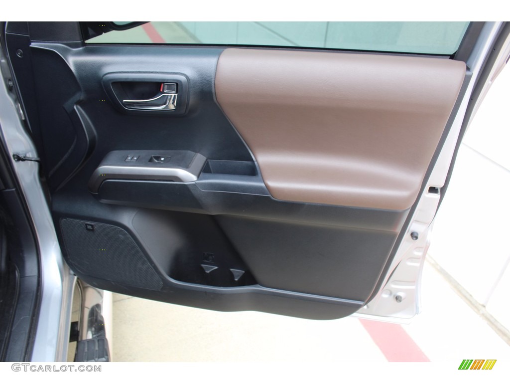 2017 Toyota Tacoma Limited Double Cab 4x4 Limited Hickory Door Panel Photo #140321379