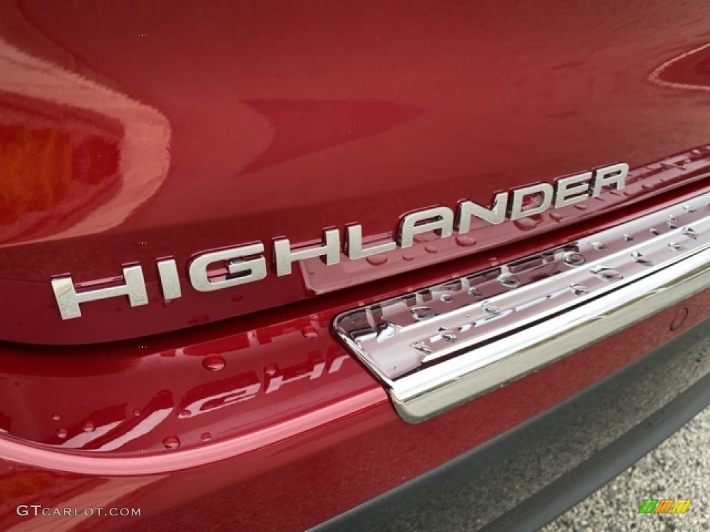 2021 Highlander Limited AWD - Ruby Flare Pearl / Harvest Beige photo #39