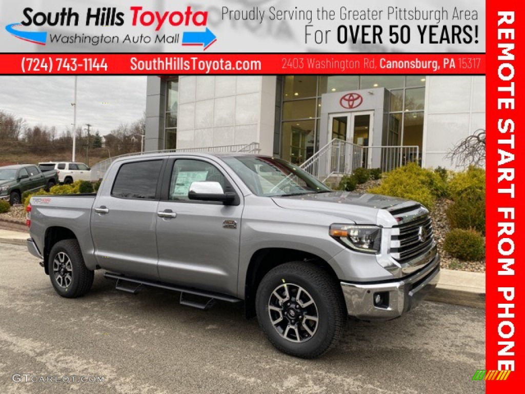 Silver Sky Metallic Toyota Tundra