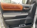 2021 Toyota Tundra 1794 Edition Brown/Black Interior Door Panel Photo