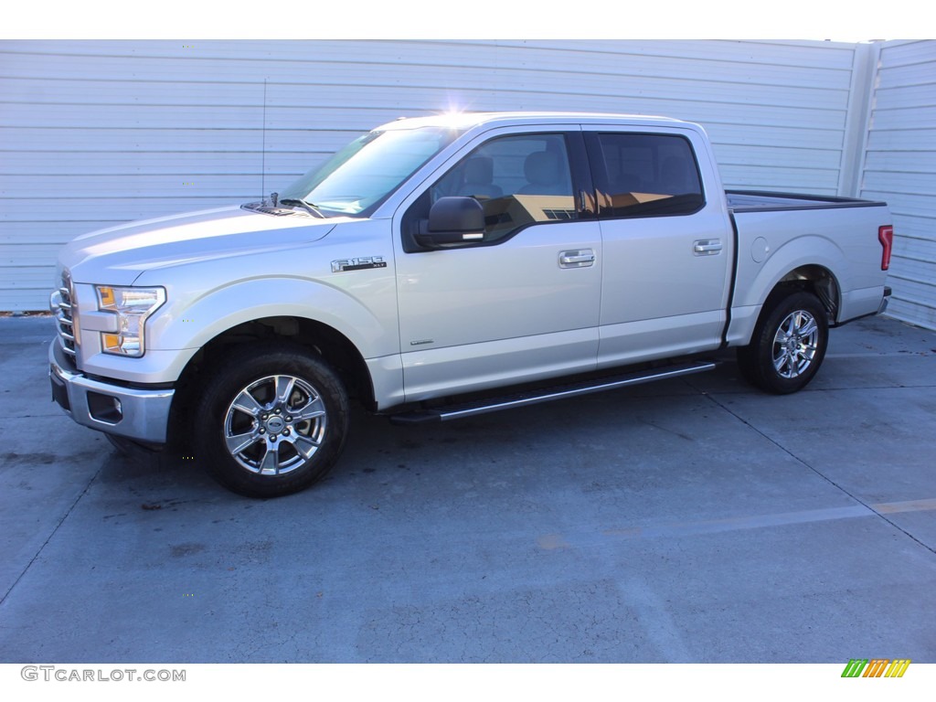 2017 F150 XLT SuperCrew - Ingot Silver / Earth Gray photo #7