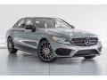 Selenite Grey Metallic 2018 Mercedes-Benz C 300 Sedan Exterior