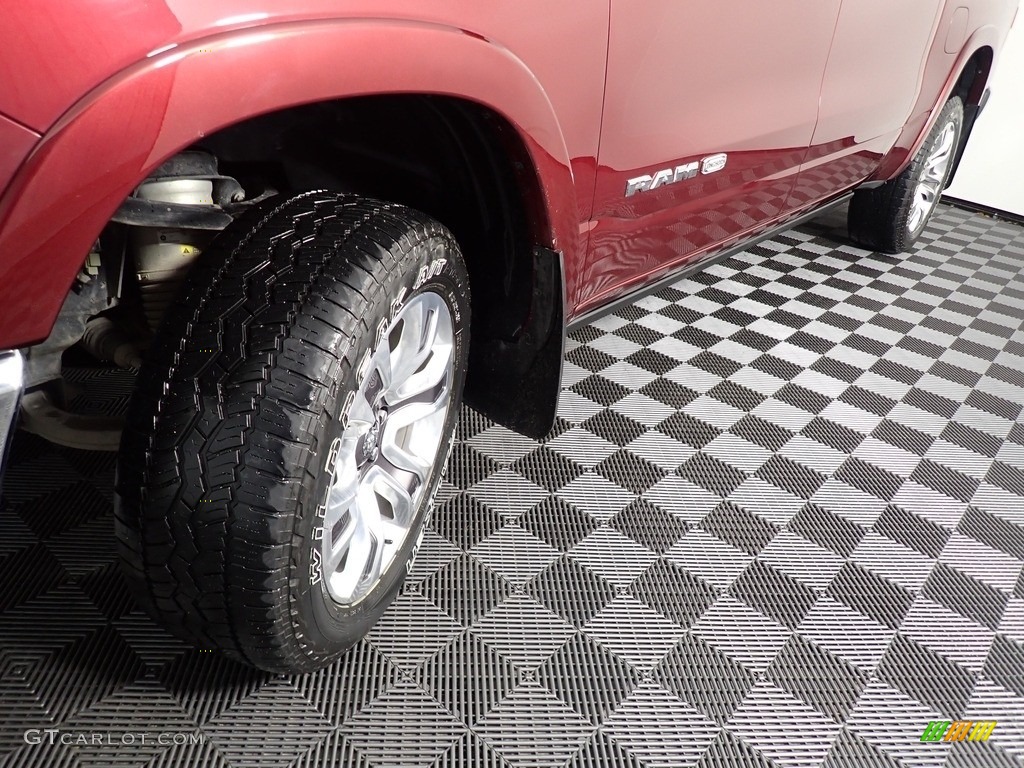 2019 1500 Long Horn Crew Cab 4x4 - Delmonico Red Pearl / Mountain Brown/Light Frost Beige photo #12