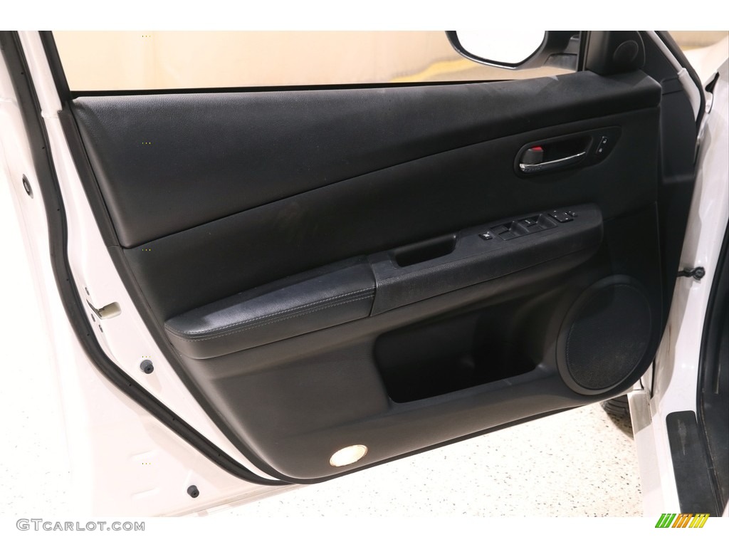 2012 Mazda MAZDA6 s Touring Plus Sedan Black Door Panel Photo #140323542