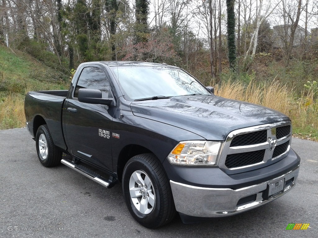 2017 1500 Tradesman Regular Cab - Maximum Steel Metallic / Black/Diesel Gray photo #5