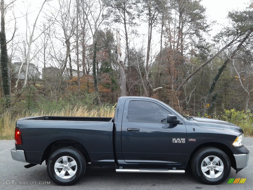 2017 1500 Tradesman Regular Cab - Maximum Steel Metallic / Black/Diesel Gray photo #6