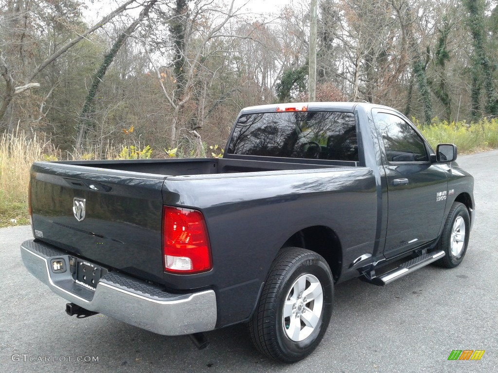 2017 1500 Tradesman Regular Cab - Maximum Steel Metallic / Black/Diesel Gray photo #7