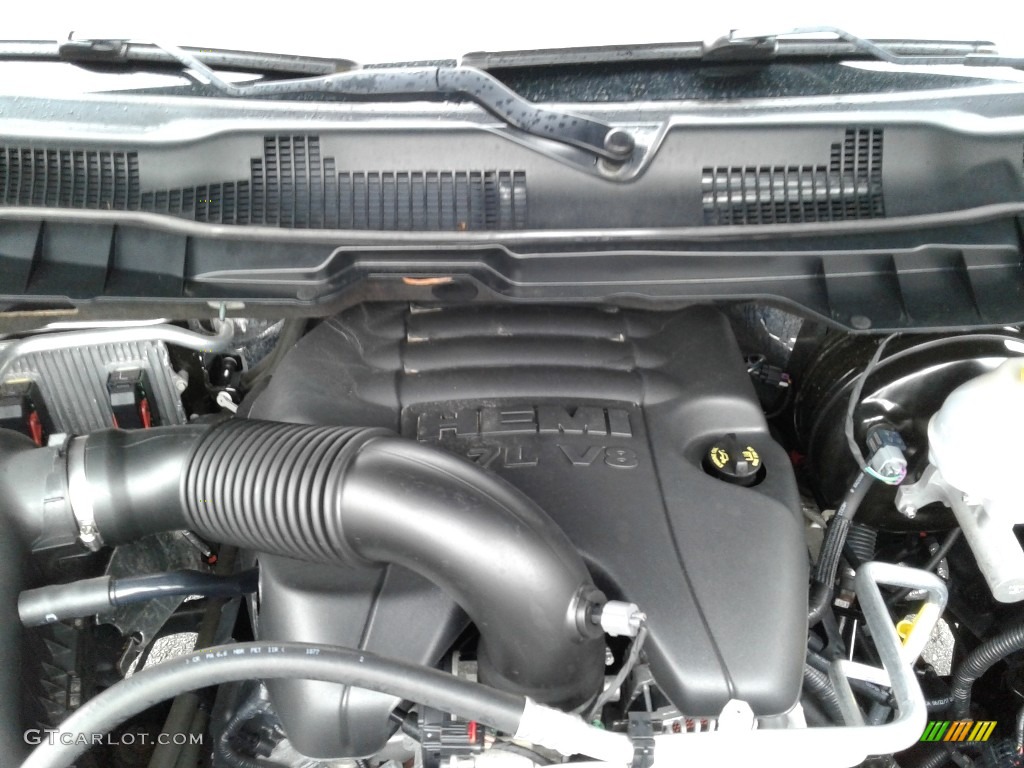 2017 1500 Tradesman Regular Cab - Maximum Steel Metallic / Black/Diesel Gray photo #11