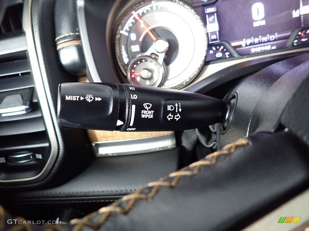 2019 1500 Long Horn Crew Cab 4x4 - Delmonico Red Pearl / Mountain Brown/Light Frost Beige photo #39