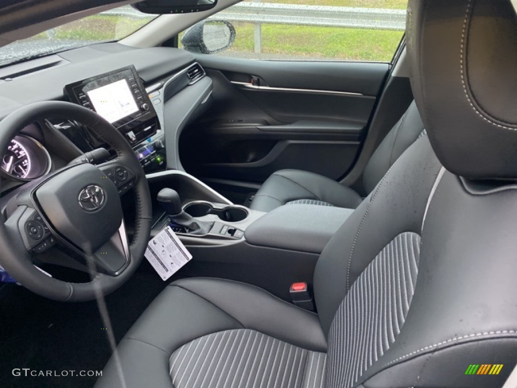 2021 Camry SE AWD - Galactic Aqua Mica / Black photo #4