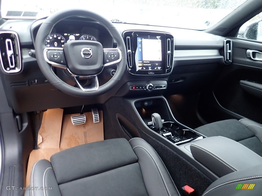 Charcoal Interior 2021 Volvo XC40 T5 R-Design AWD Photo #140324478