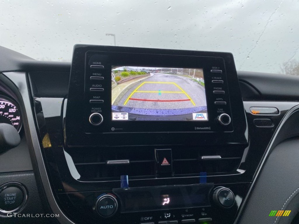 2021 Camry SE AWD - Galactic Aqua Mica / Black photo #9