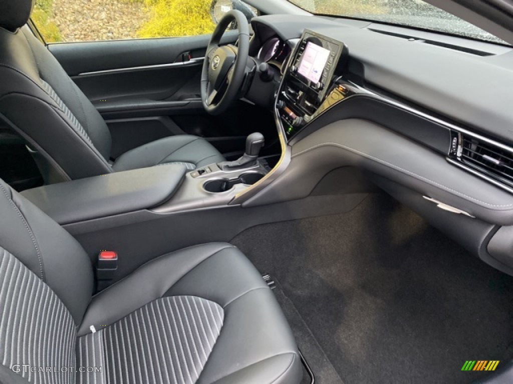 2021 Camry SE AWD - Galactic Aqua Mica / Black photo #10
