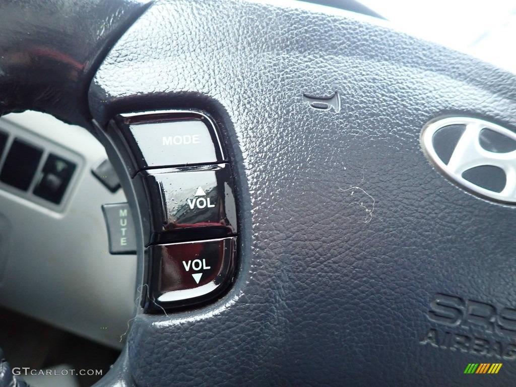 2006 Sonata LX V6 - Bright Silver / Gray photo #21