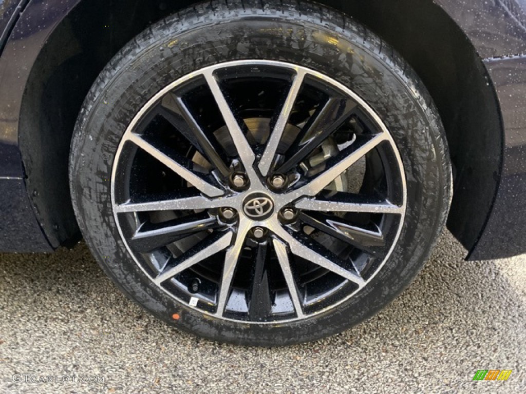 2021 Camry SE AWD - Galactic Aqua Mica / Black photo #24