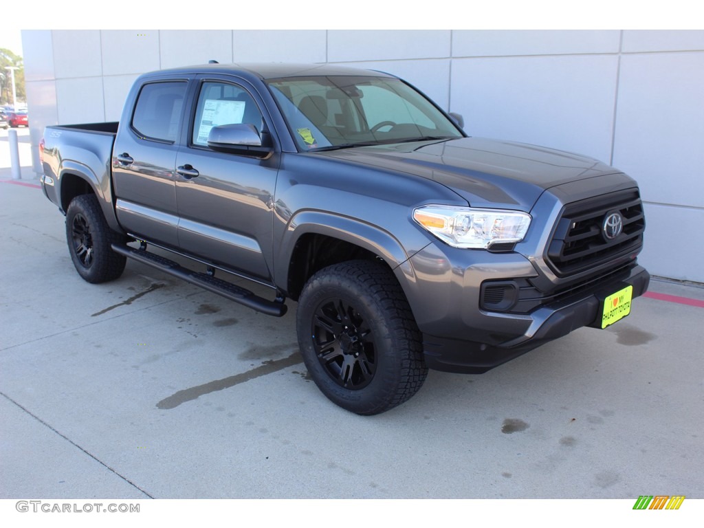2021 Tacoma SR5 Double Cab - Magnetic Gray Metallic / Cement photo #2