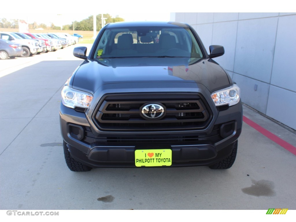2021 Tacoma SR5 Double Cab - Magnetic Gray Metallic / Cement photo #3