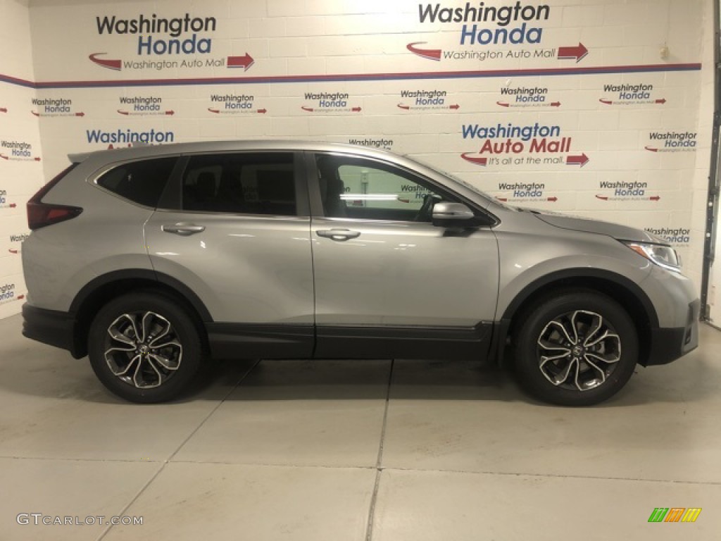 2021 CR-V EX AWD - Lunar Silver Metallic / Gray photo #2