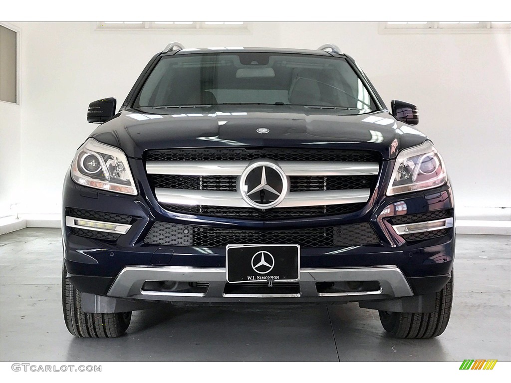 2015 GL 350 BlueTEC 4Matic - Lunar Blue Metallic / Almond Beige/Mocha photo #2