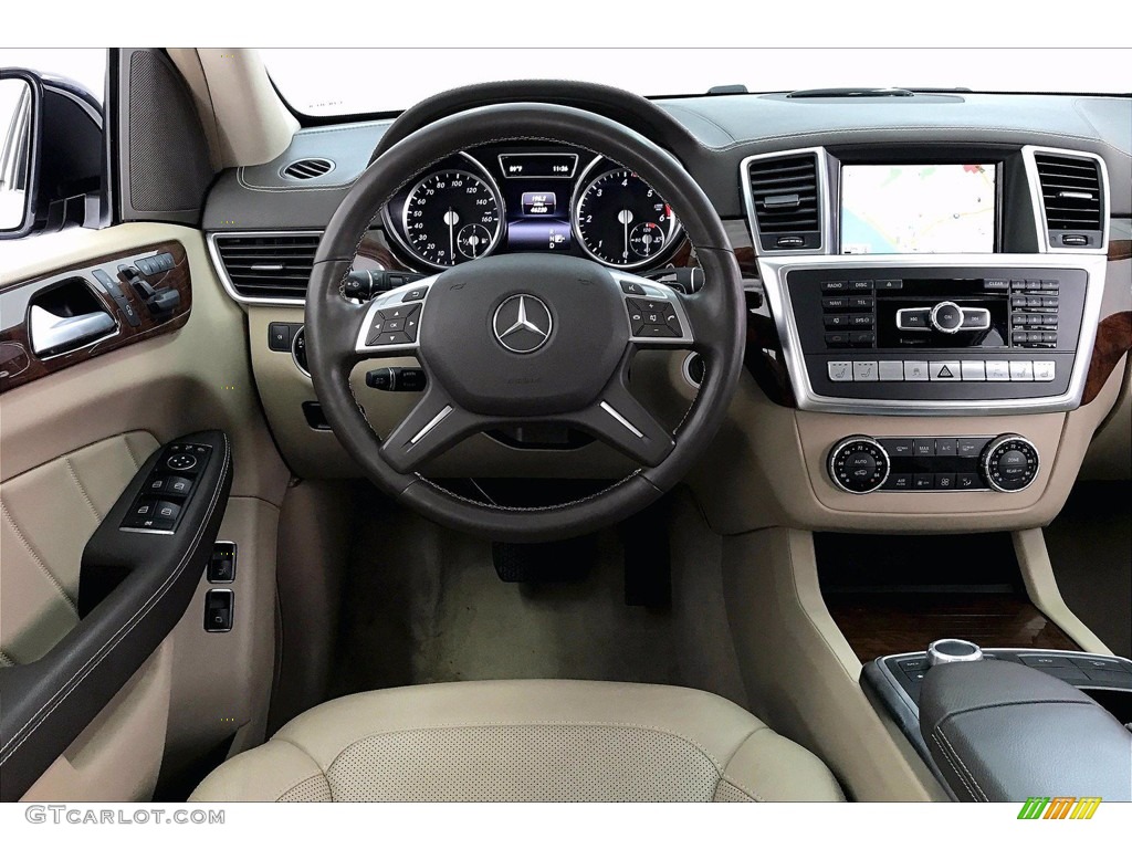2015 GL 350 BlueTEC 4Matic - Lunar Blue Metallic / Almond Beige/Mocha photo #4