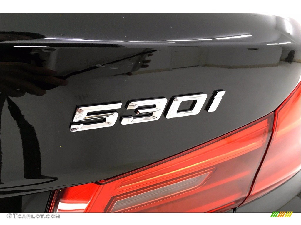 2020 5 Series 530i Sedan - Black Sapphire Metallic / Black photo #7