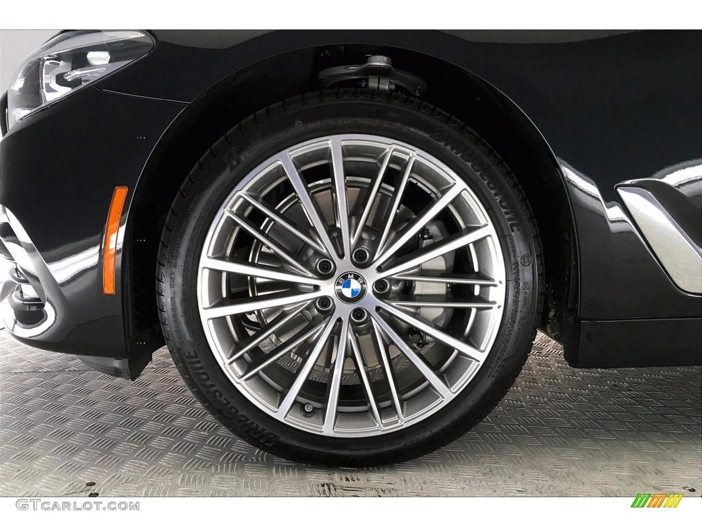 2020 5 Series 530i Sedan - Black Sapphire Metallic / Black photo #8
