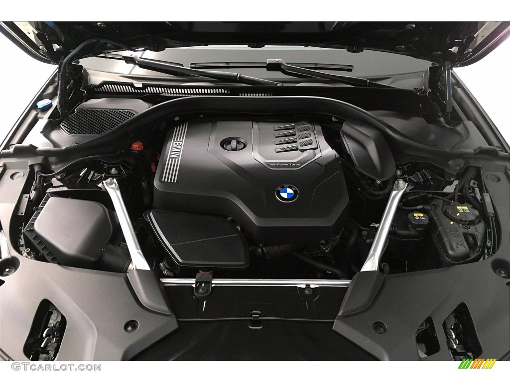 2020 5 Series 530i Sedan - Black Sapphire Metallic / Black photo #9