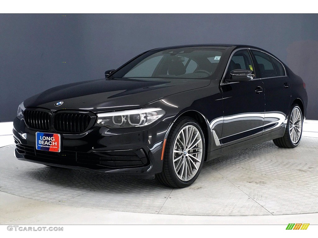 2020 5 Series 530i Sedan - Black Sapphire Metallic / Black photo #12