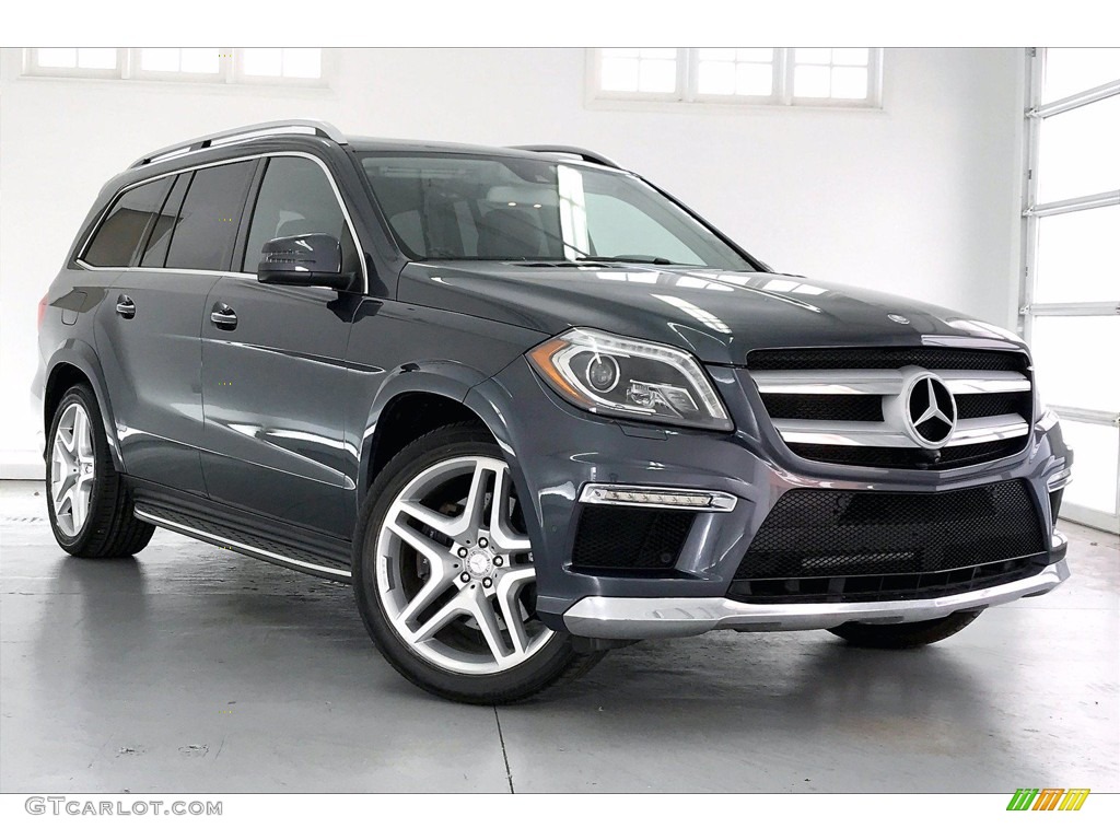 Steel Grey Metallic 2014 Mercedes-Benz GL 550 4Matic Exterior Photo #140331516